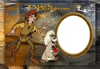 Kesan foto daripada kategori Pelbagai kanak-kanak № 147953. Tulisan pada bingkai: The Black Cauldron