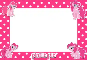 Kesan foto daripada kategori Pelbagai kanak-kanak № 149370. Tulisan pada bingkai: Pinkie Pie