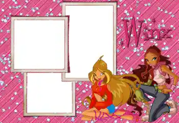 Kesan foto daripada kategori Pelbagai kanak-kanak № 16937. Tulisan pada bingkai: Winx
