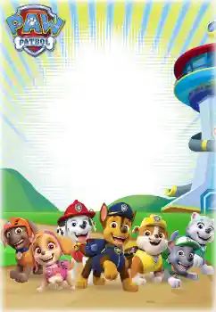Kesan foto daripada kategori Pelbagai kanak-kanak № 170662. Tulisan pada bingkai: PAW Patrol