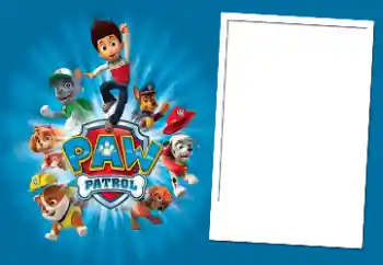 Kesan foto daripada kategori Pelbagai kanak-kanak № 174062. Tulisan pada bingkai: PAW Patrol