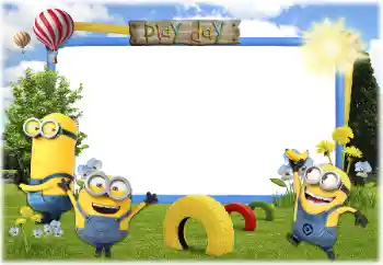 Kesan foto daripada kategori Pelbagai kanak-kanak № 179500. Tulisan pada bingkai: Play Day