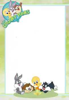 Kesan foto daripada kategori Pelbagai kanak-kanak № 52283. Tulisan pada bingkai: Baby Looney Tunes