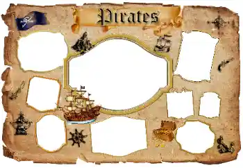 Kesan foto daripada kategori Pelbagai kanak-kanak № 96350. Tulisan pada bingkai: Pirates