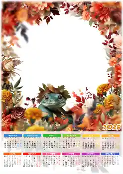 Kesan foto daripada kategori Kalendar № 205983. Tulisan pada bingkai: 2026