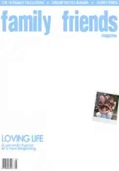 Kesan foto daripada kategori Majalah № 4687. Tulisan pada bingkai: Family and Friends