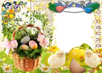 Kesan foto daripada kategori Kad ucapan Easter № 965. Tulisan pada bingkai: Selamat Hari Easter!