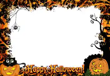 Kesan foto daripada kategori Pelbagai perayaan № 175382. Tulisan pada bingkai: Happy Halloween