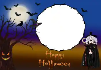 Kesan foto daripada kategori Pelbagai perayaan № 191755. Tulisan pada bingkai: Happy Halloween