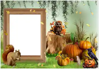 Kesan foto daripada kategori Pelbagai perayaan № 205586. Tulisan pada bingkai: Happy Halloween