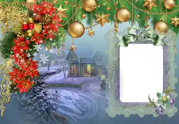 Kesan foto daripada kategori Kad ucapan Krismas № 178104