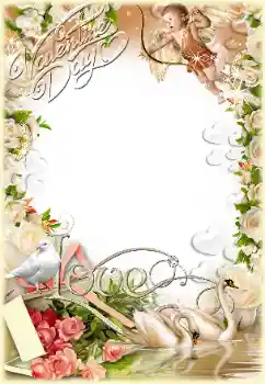 Kesan foto daripada kategori Kad ucapan Hari Valentine № 130714. Tulisan pada bingkai: Selamat Hari Valentine!